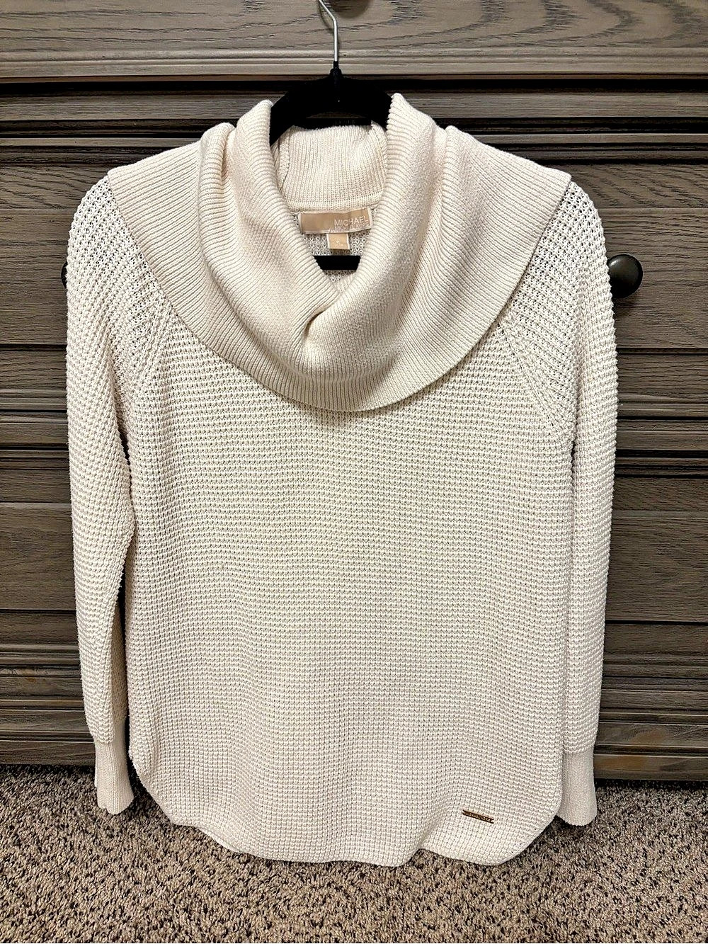 Michael Kors - Cowl Neck Knit Sweater Size Small